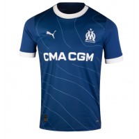 Olympique de Marseille Aubameyang #10 Vonkajší futbalový dres 2023-24 Krátky Rukáv
